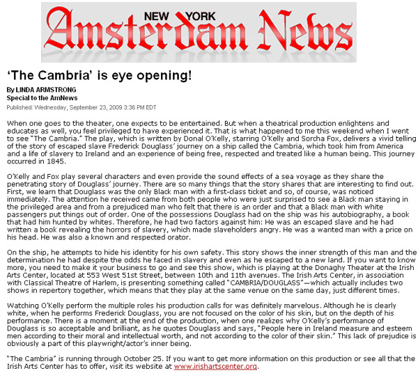 Cambria review