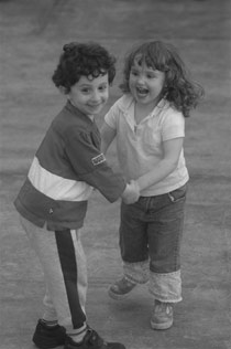dancing kids